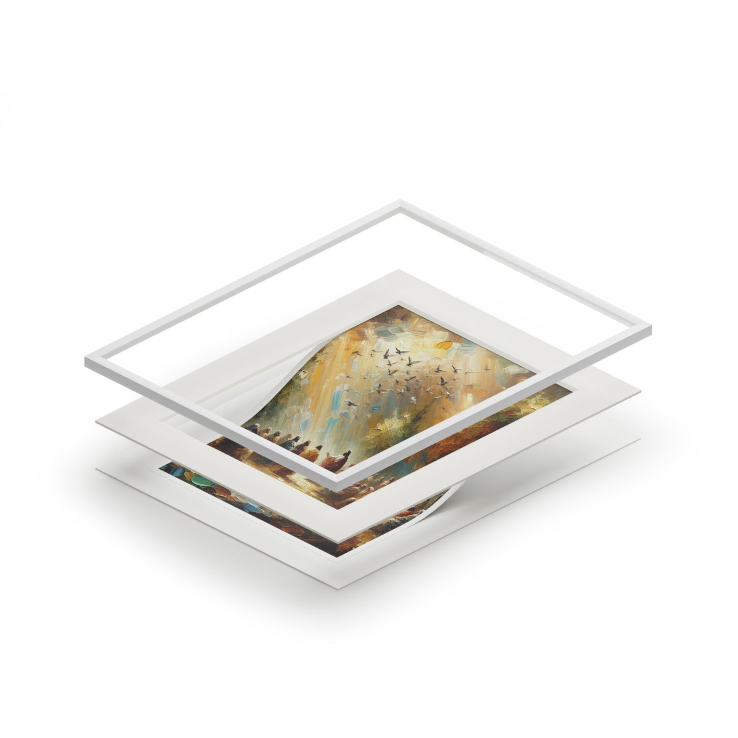 “With You Always” – Biblical Art Print | Inspired by Matthew 28:19–20