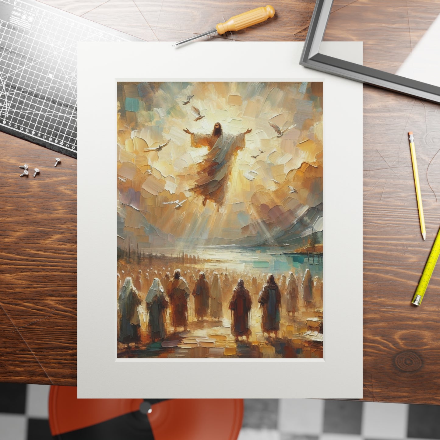 "Children Are a Heritage" – Biblical Art Print | Inspired by Psalm 127:3