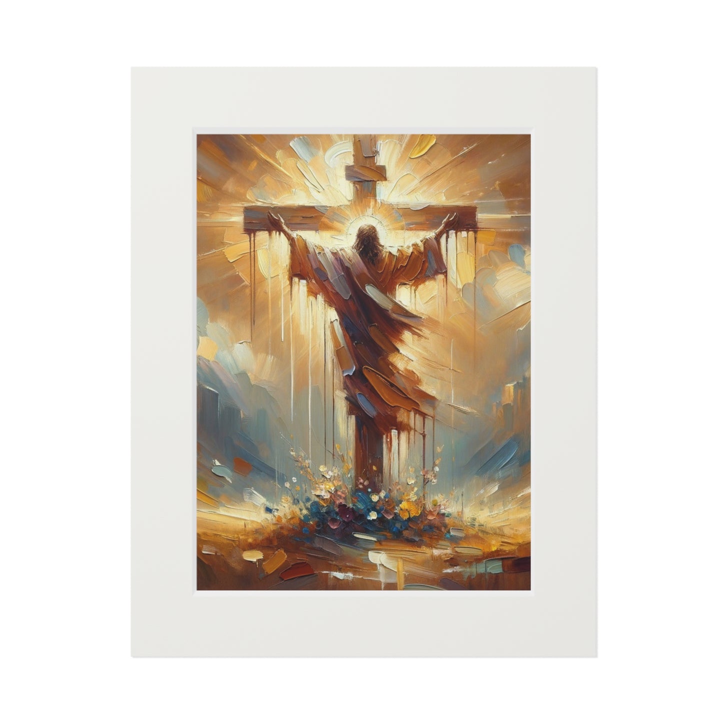 “Confidence in Grace” – Biblical Art Print | Inspired by Hebrews 10:19