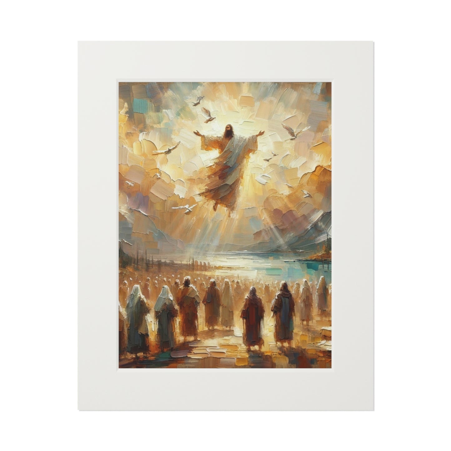 “The Watchful Eye” – Biblical Art Print | Inspired by 2 Chronicles 16:9