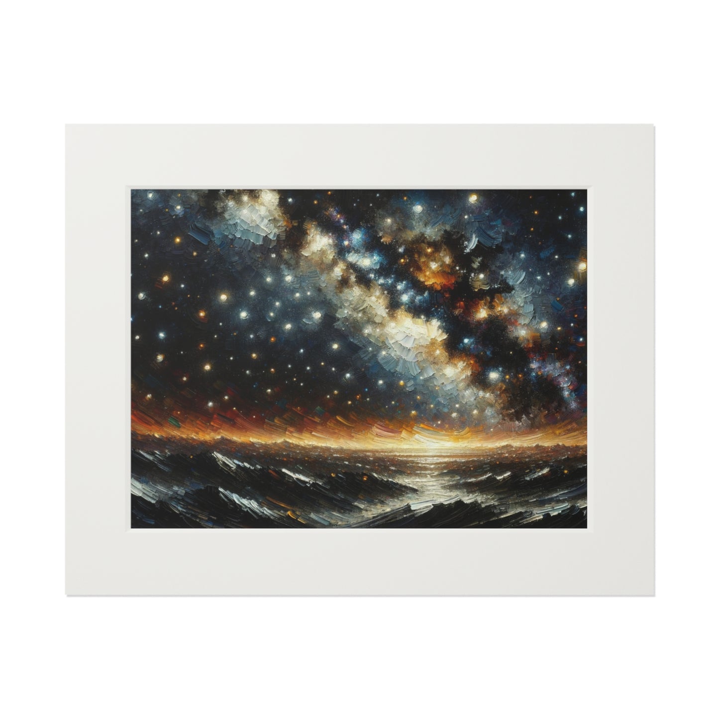 “Named Among the Stars” – Biblical Art Print | Inspired by Psalm 147:4