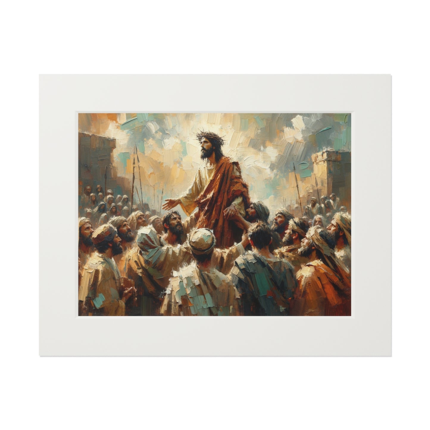 “Lift My Eyes to the Mountains” – Christian Inspired Artwork | Psalm 121:1-2 Inspired Print