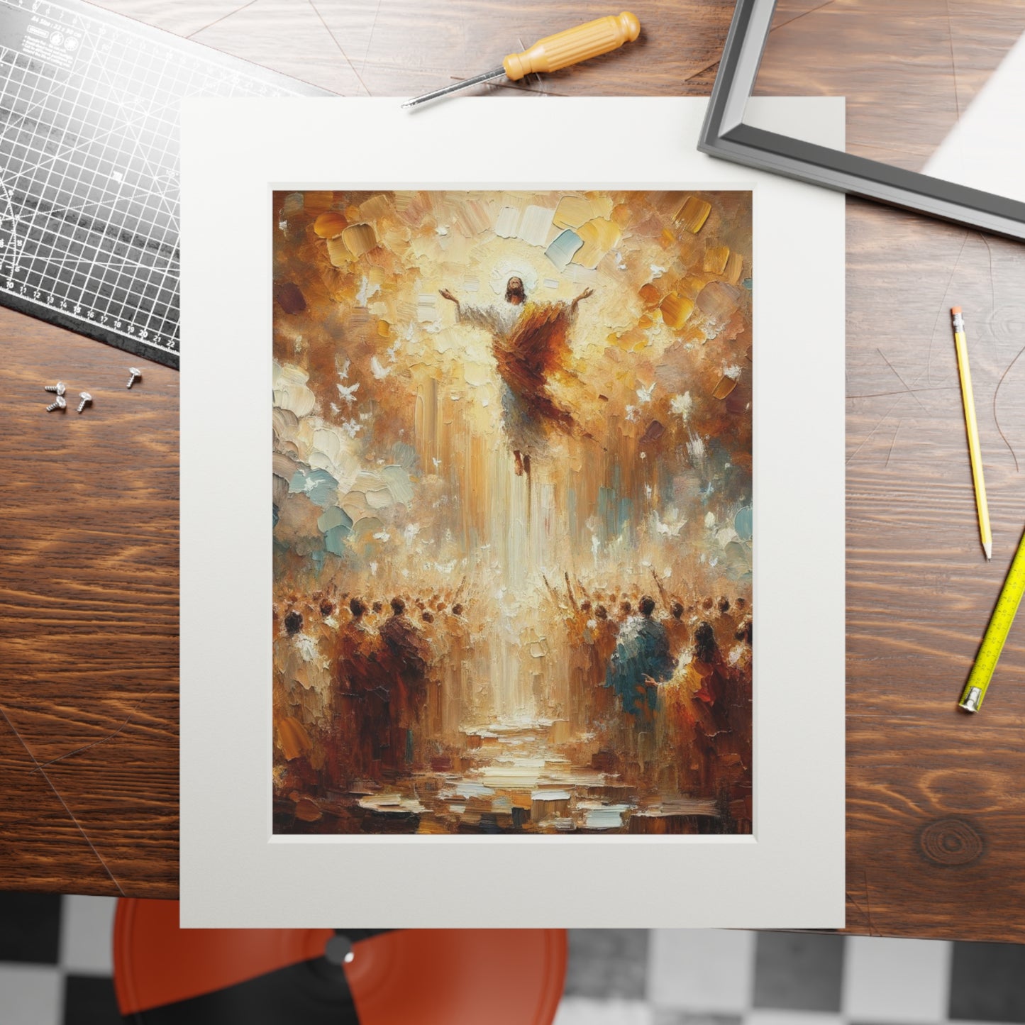 “The Gift of Grace” – Biblical Art Print | Inspired by Romans 6:23