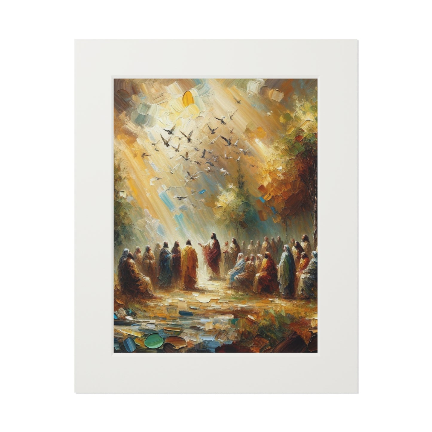 “With You Always” – Biblical Art Print | Inspired by Matthew 28:19–20