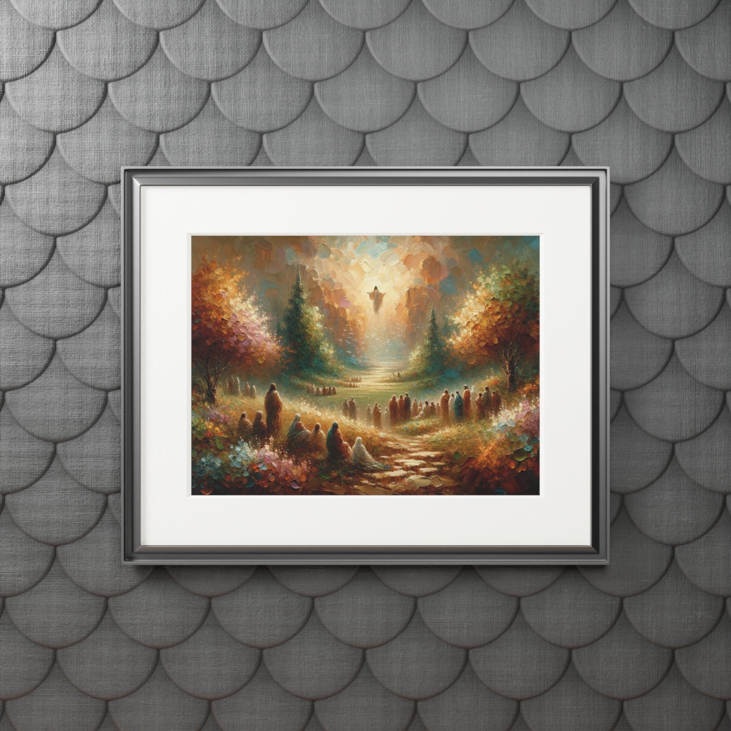 “Faith Unseen” – Biblical Art Print | Inspired by John 20:29
