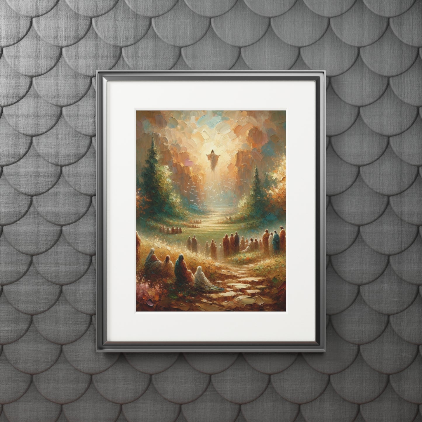 “Faith Unseen” – Biblical Art Print | Inspired by John 20:29