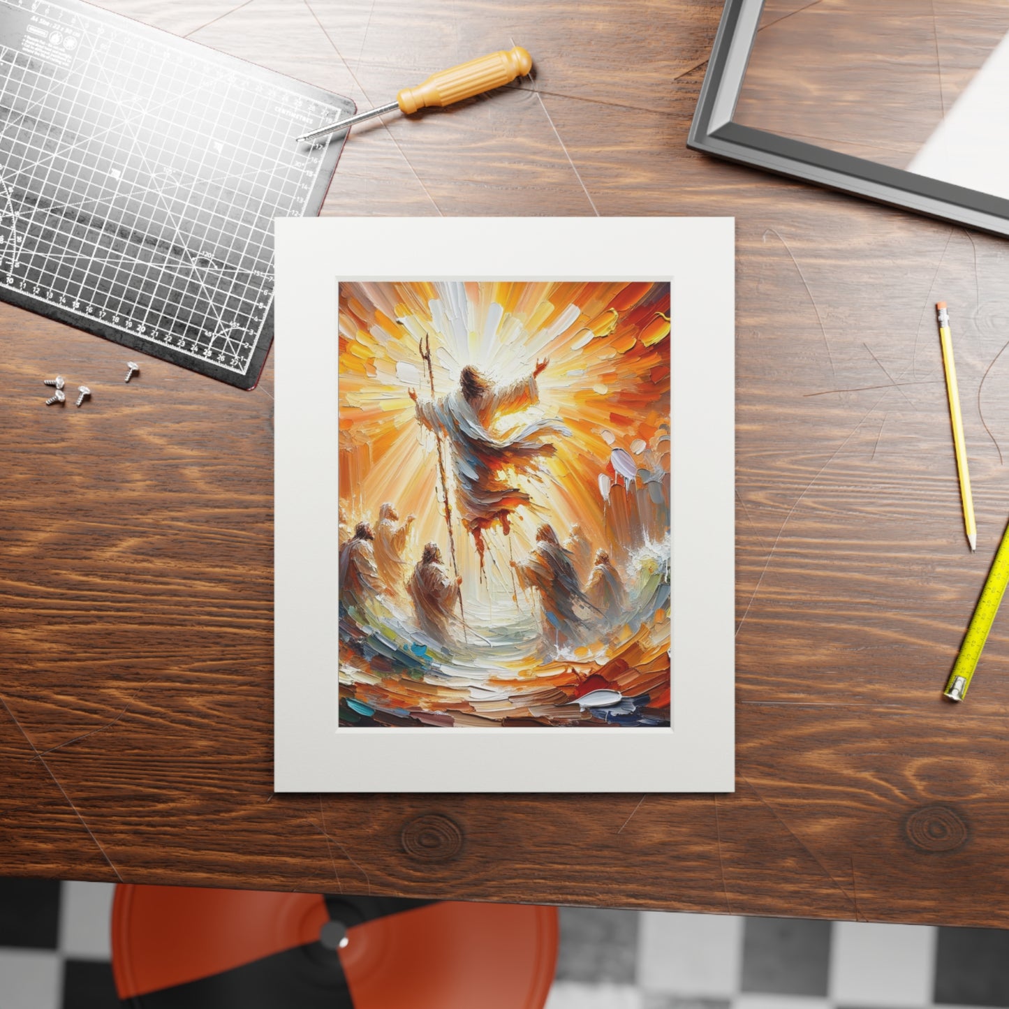 “New Creation in Christ” – Biblical Art Print | Inspired by 2 Corinthians 5:17