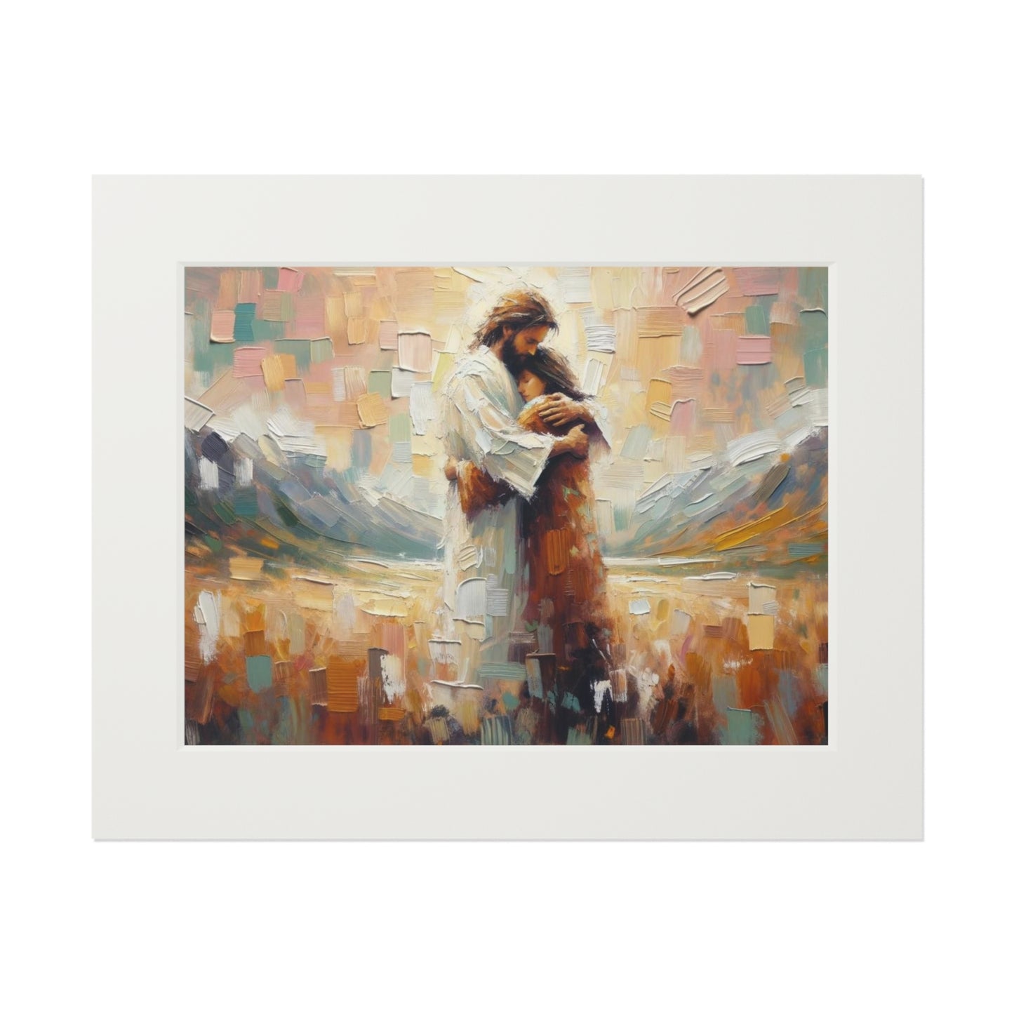 "Childlike Faith" - Serene Christian Artwork | Inspired by Matthew 18:3 | Watercolor Style Print