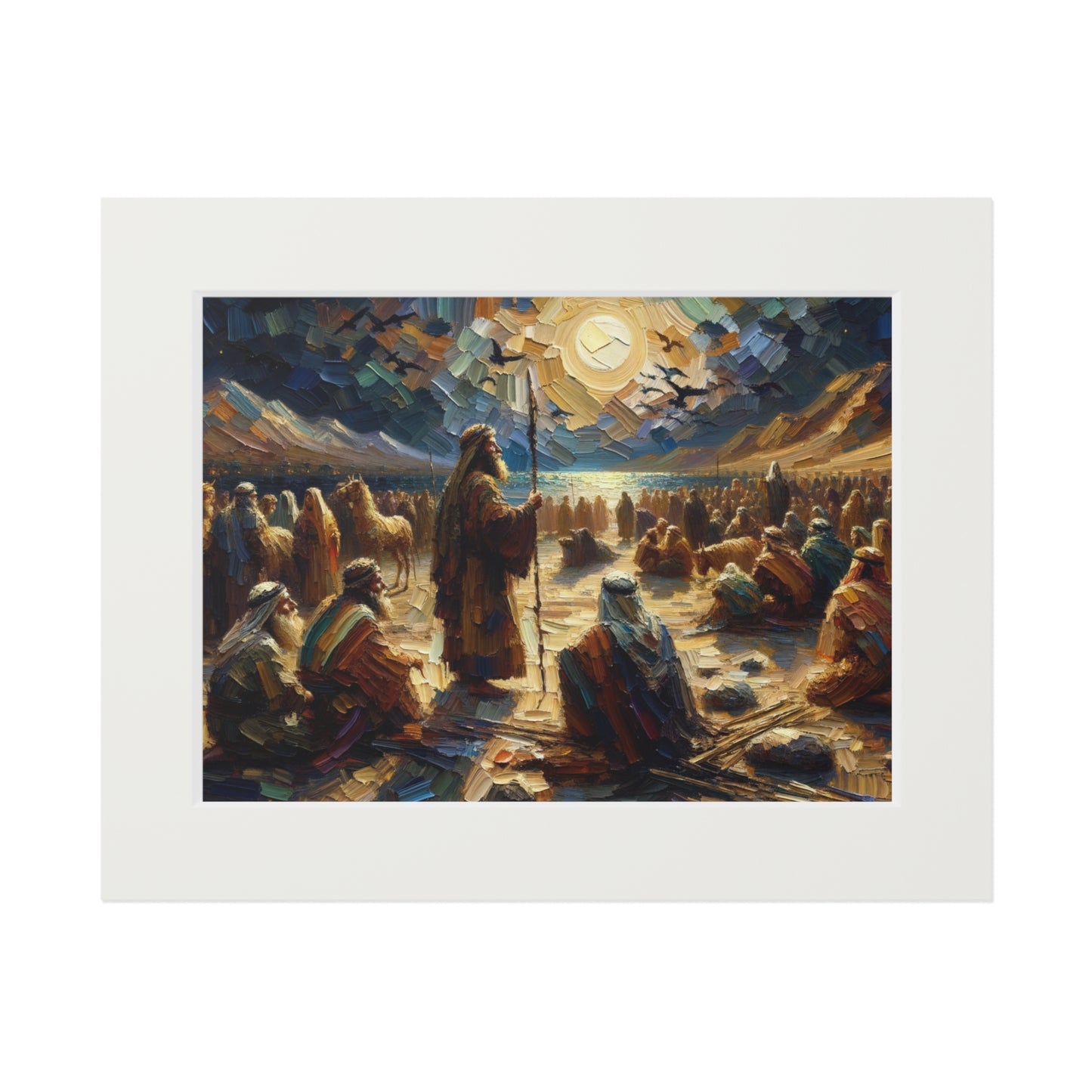 “Seeking the Light” – Biblical Art Print | Inspired by John 3:1