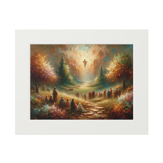 “Faith Unseen” – Biblical Art Print | Inspired by John 20:29