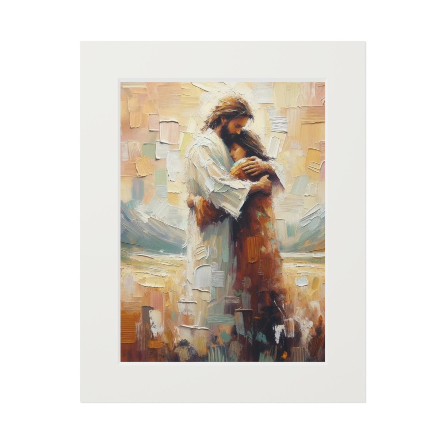 "Childlike Faith" - Serene Christian Artwork | Inspired by Matthew 18:3 | Watercolor Style Print