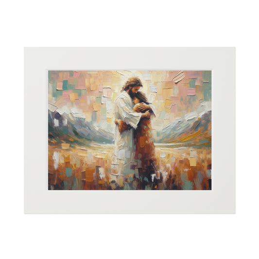 "Childlike Faith" - Serene Christian Artwork | Inspired by Matthew 18:3 | Watercolor Style Print
