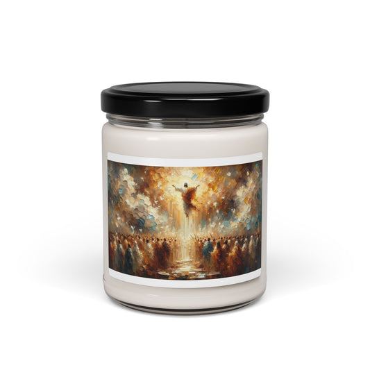 "The Gift of Grace" – Scented Soy Candle | Biblical Art Inspired by Romans 6:23