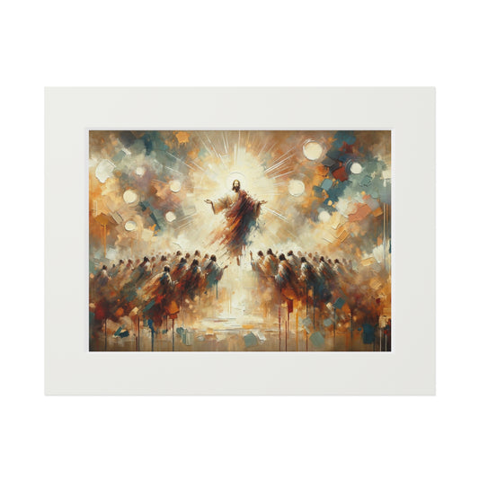 “Sufficient Grace” – Biblical Art Print | Inspired by 2 Corinthians 12:9