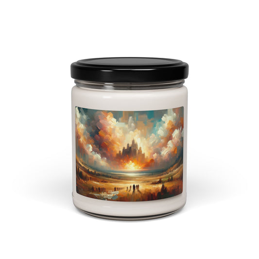 Tranquil Sunset Scented Soy Candle, Relaxing Aromatherapy, Home Décor, Gift for Her, Self-Care Experience, Candle Lover's Delight