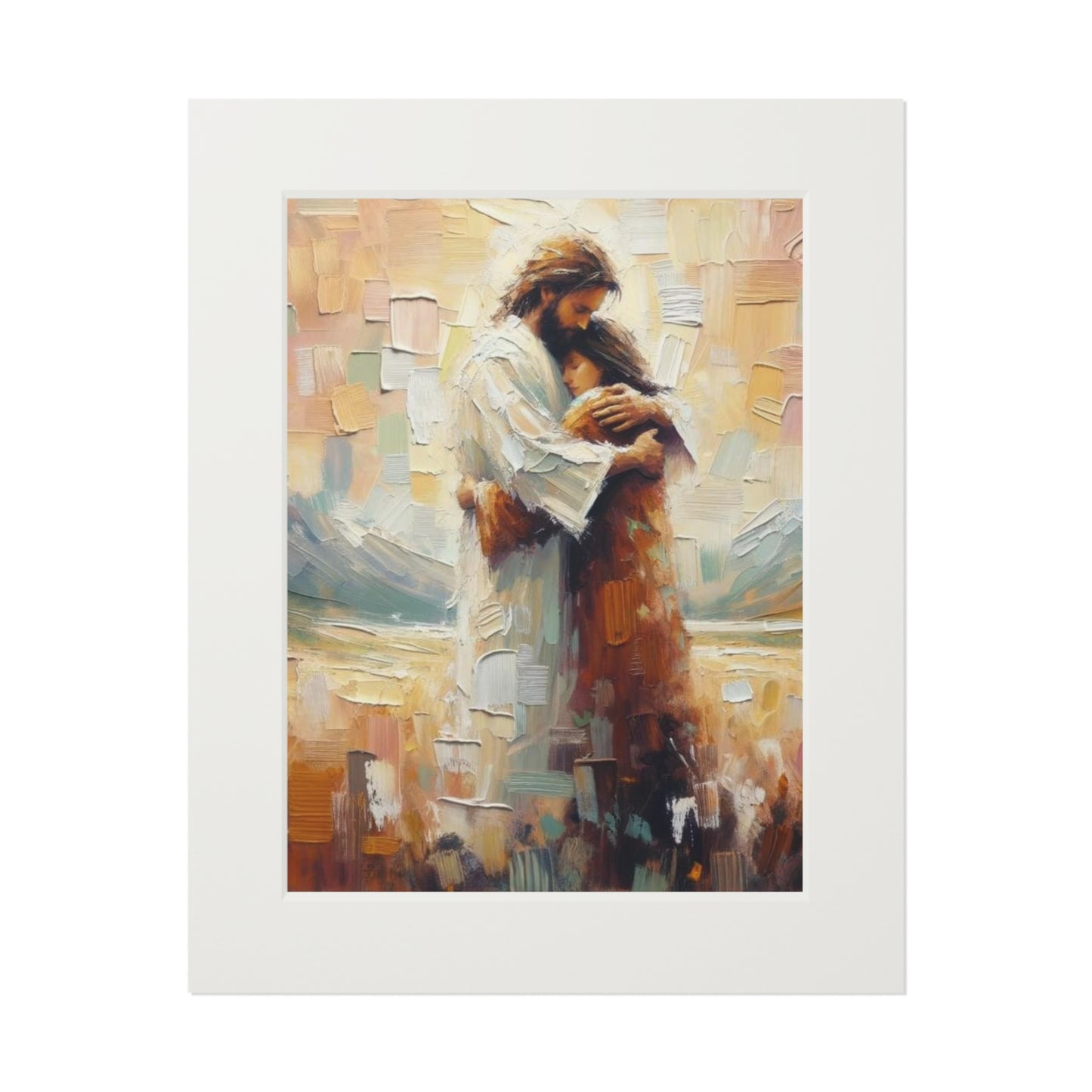 "Childlike Faith" - Serene Christian Artwork | Inspired by Matthew 18:3 | Watercolor Style Print