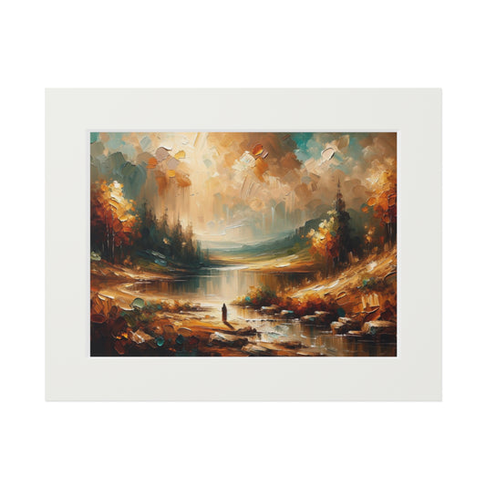 “God Is for Us” – Biblical Art Print | Inspired by Romans 8:31–32