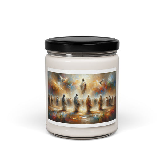 "In His Image" – Scented Soy Candle | Biblical Art Inspired by Genesis 1:27