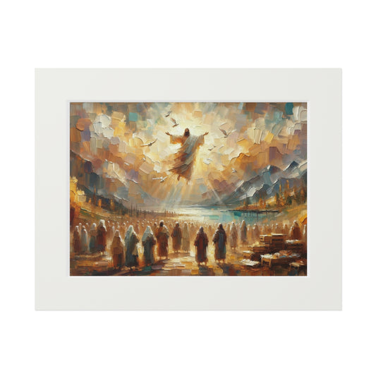 “The Watchful Eye” – Biblical Art Print | Inspired by 2 Chronicles 16:9