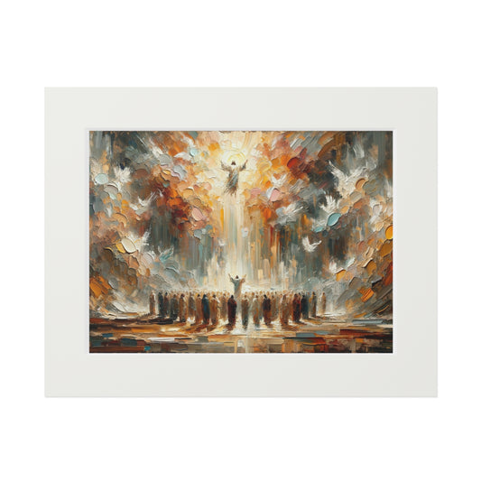 “The Greatest Gift” – Biblical Art Print | Inspired by John 3:16