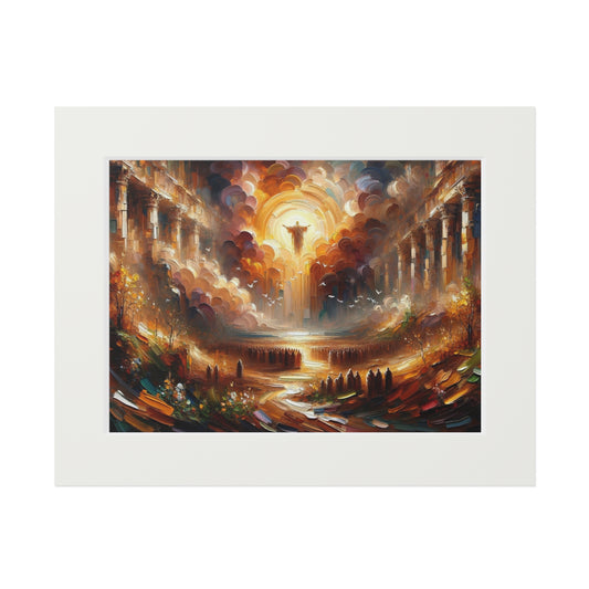 “Eternal Measure” – Biblical Art Print | Inspired by Matthew 16:26