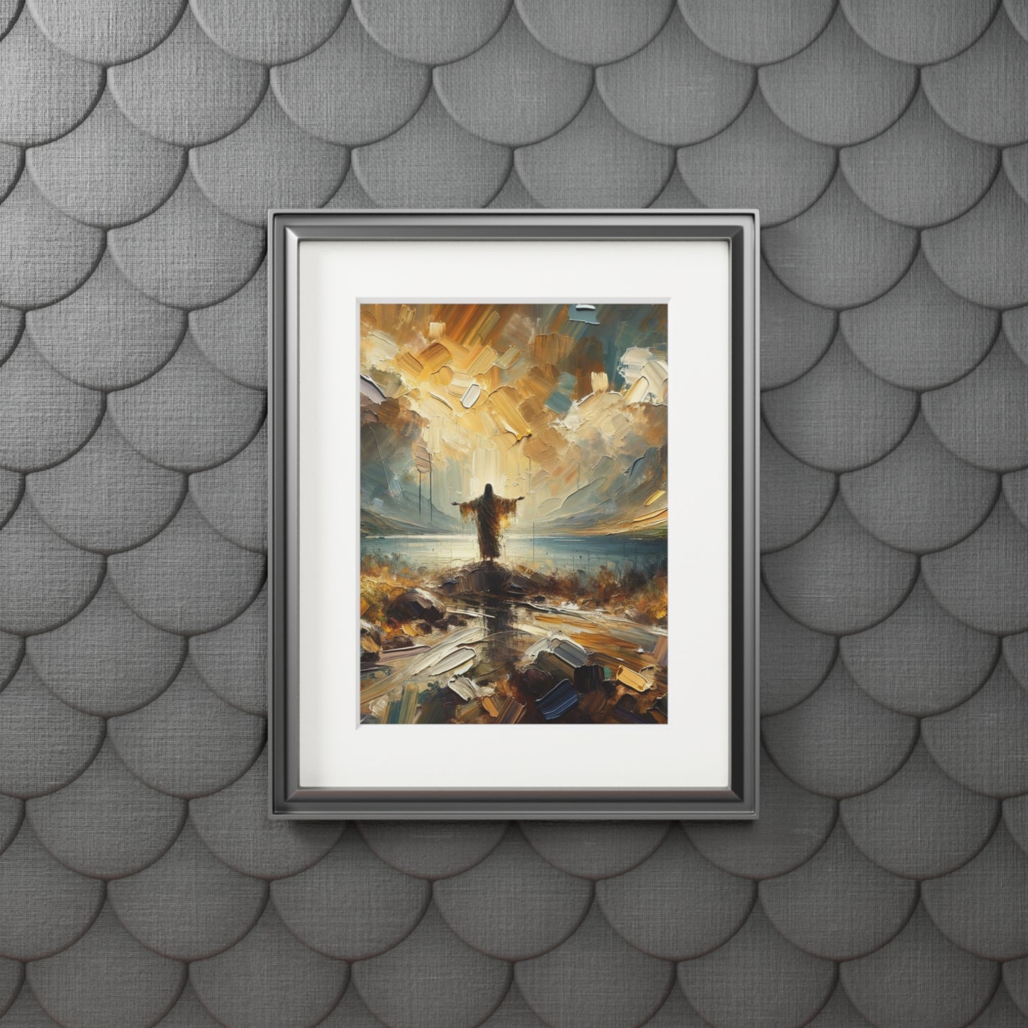 “Thy Word is a Lamp” - Psalm 119:105 Inspired Art Print | Spiritual Home Decor