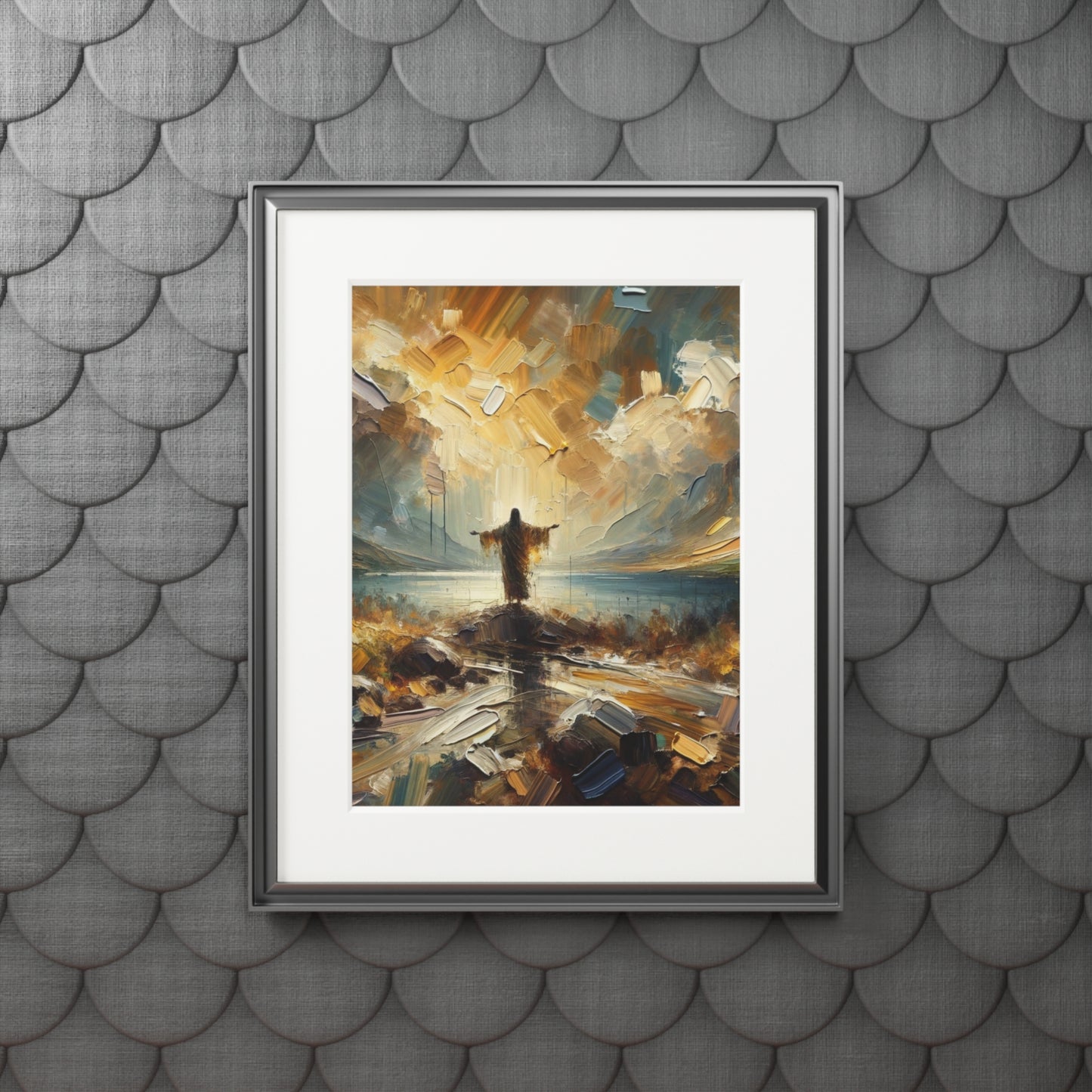 “Thy Word is a Lamp” - Psalm 119:105 Inspired Art Print | Spiritual Home Decor