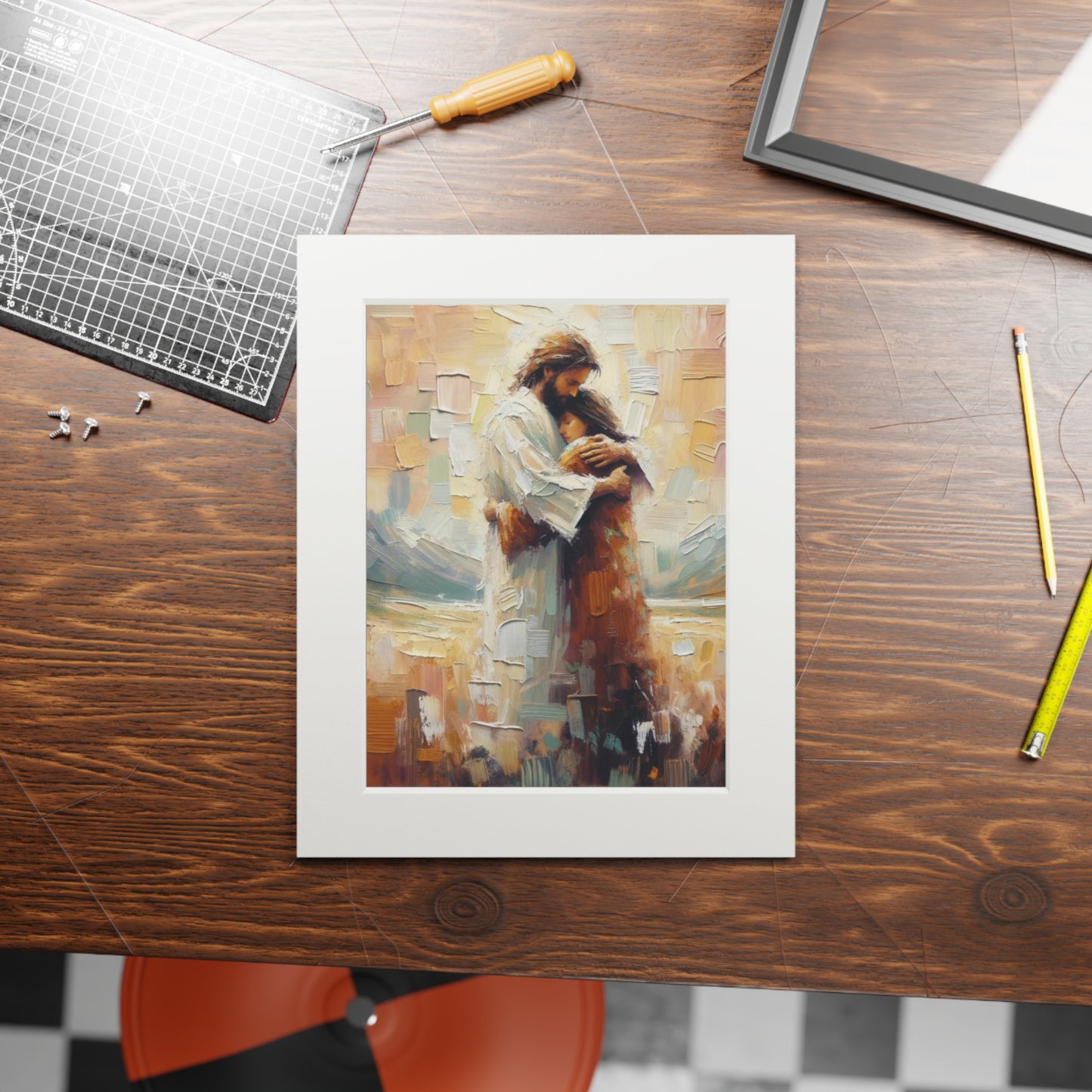 "Childlike Faith" - Serene Christian Artwork | Inspired by Matthew 18:3 | Watercolor Style Print