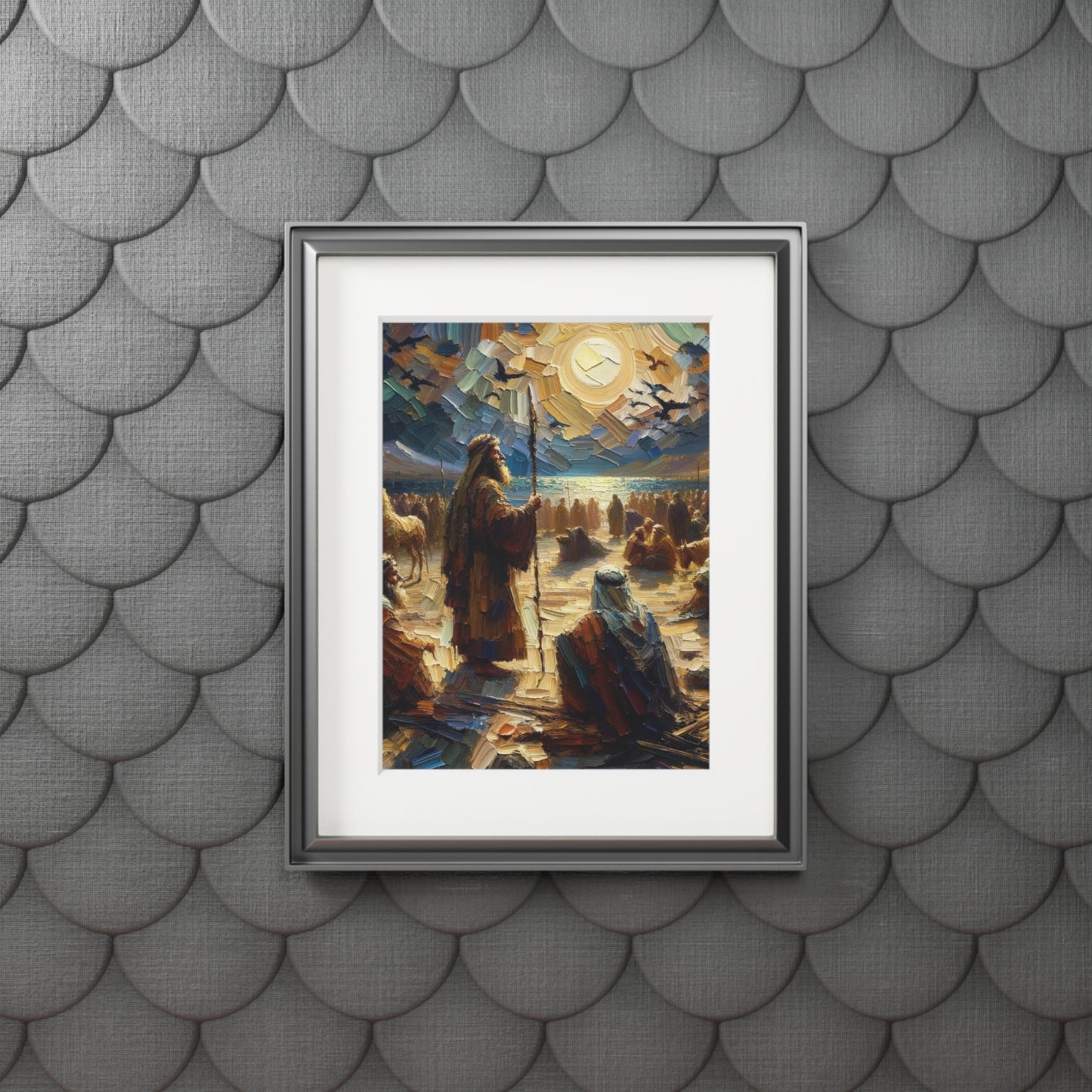 “Seeking the Light” – Biblical Art Print | Inspired by John 3:1