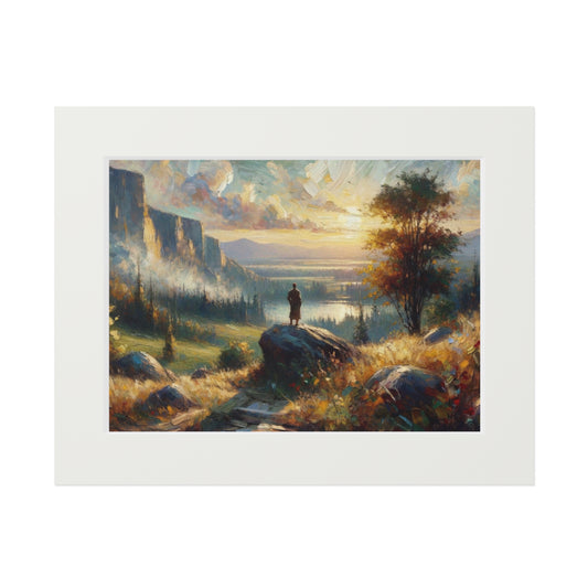 “The Measure of the Soul” – Biblical Art Print | Inspired by Luke 9:25
