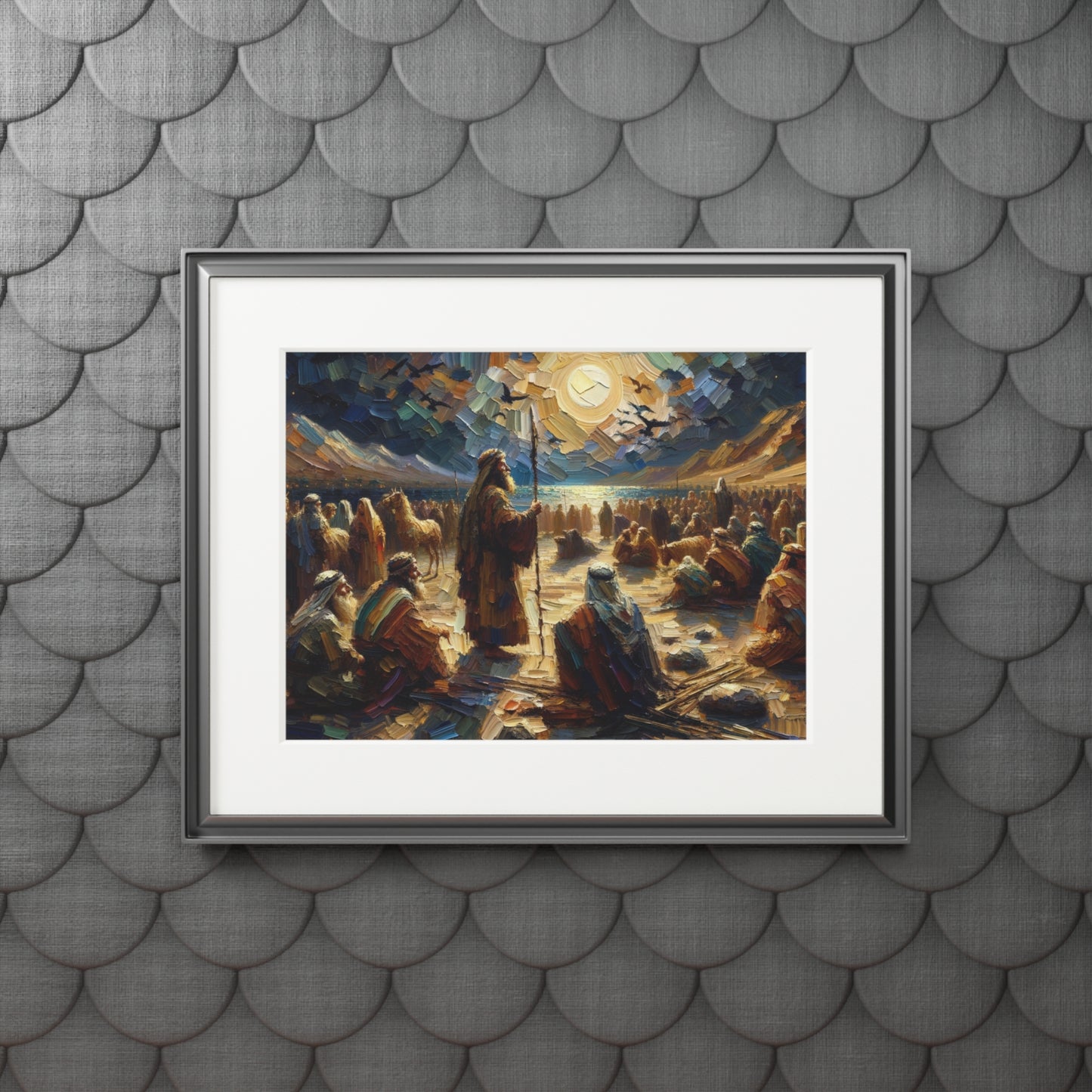 “Seeking the Light” – Biblical Art Print | Inspired by John 3:1