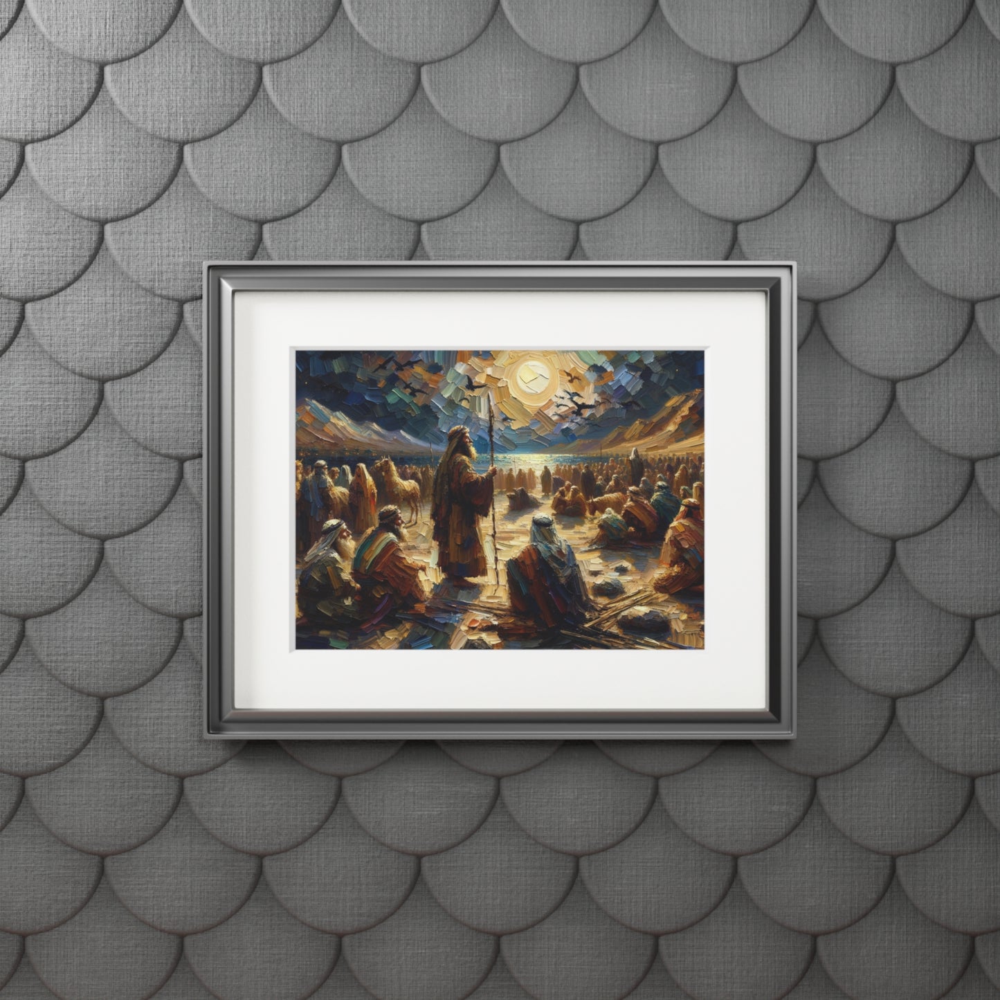 “Seeking the Light” – Biblical Art Print | Inspired by John 3:1