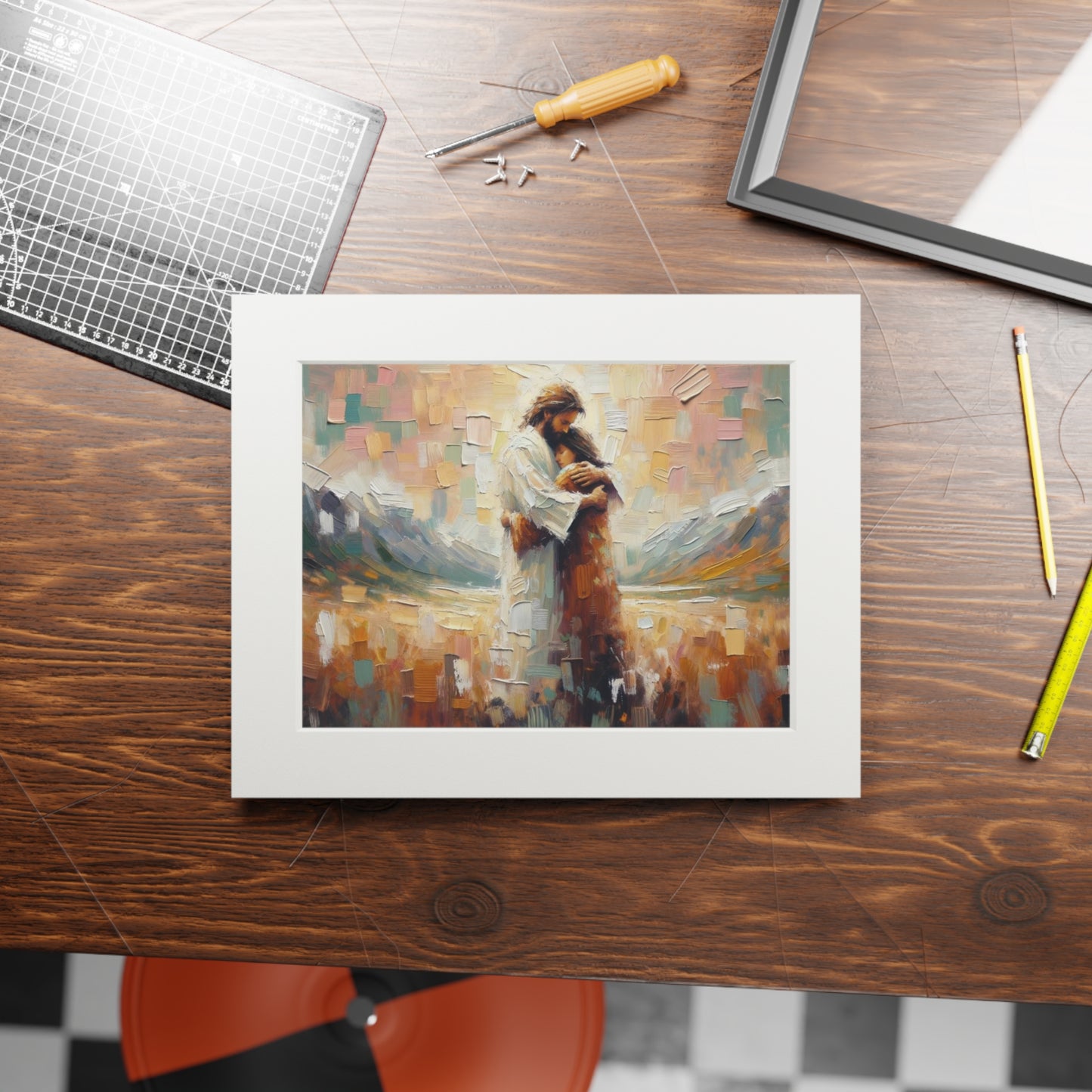 "Childlike Faith" - Serene Christian Artwork | Inspired by Matthew 18:3 | Watercolor Style Print