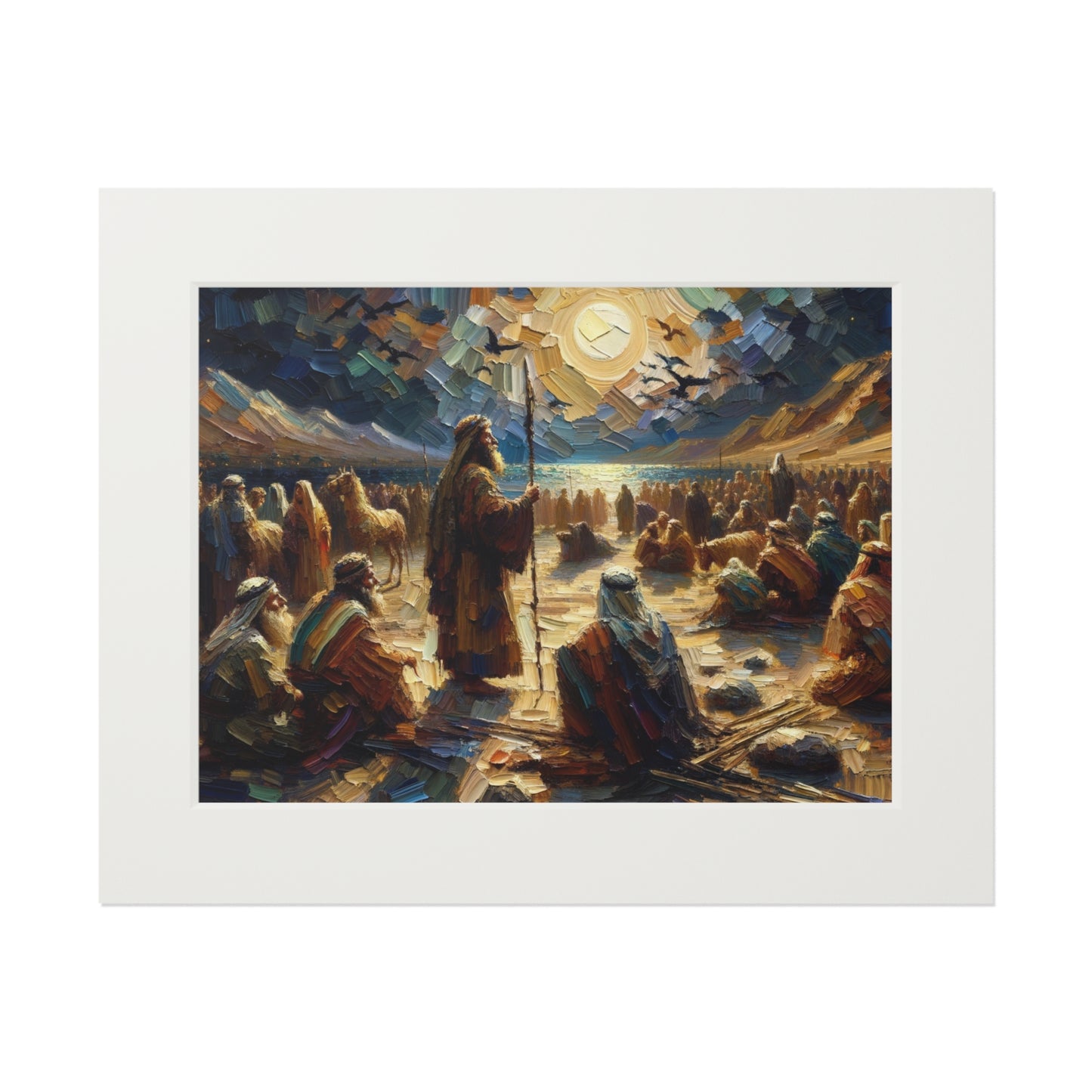 “Seeking the Light” – Biblical Art Print | Inspired by John 3:1