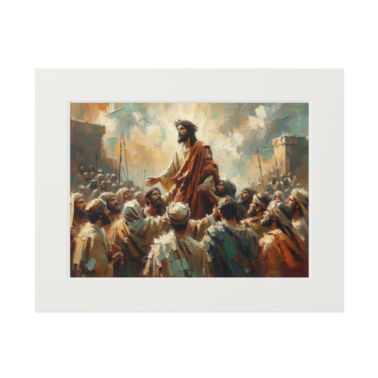“Lift My Eyes to the Mountains” – Christian Inspired Artwork | Psalm 121:1-2 Inspired Print