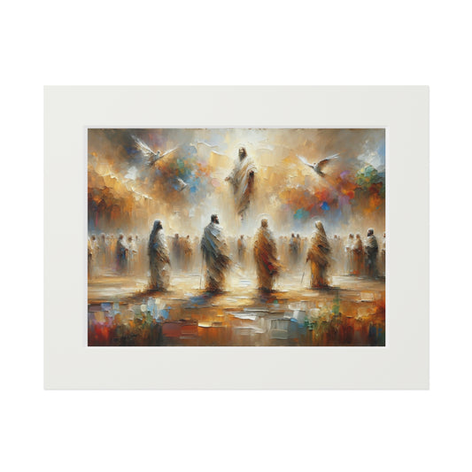 “In His Image” – Biblical Art Print | Inspired by Genesis 1:27