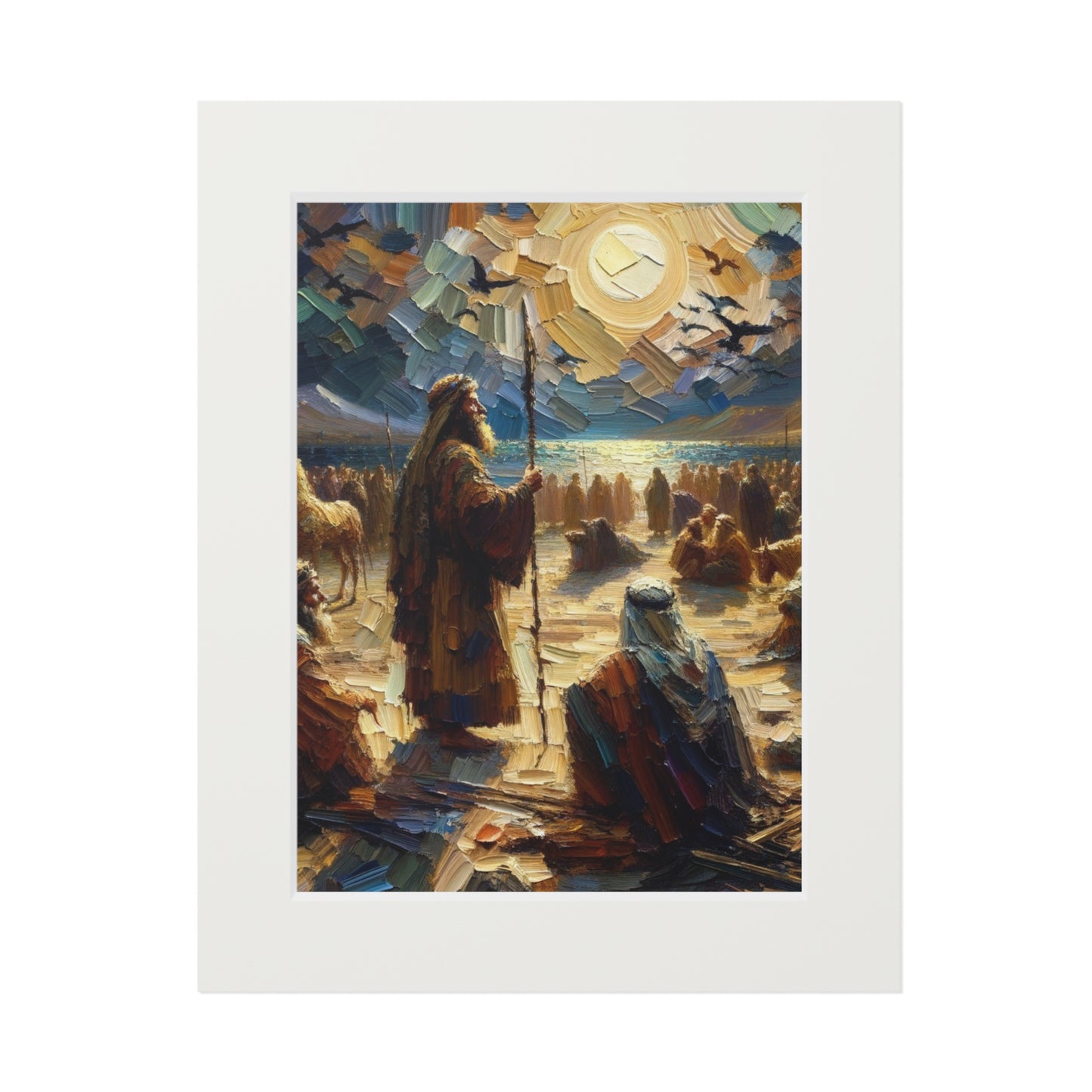 “Seeking the Light” – Biblical Art Print | Inspired by John 3:1
